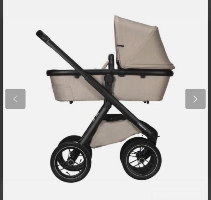 Dubatti one taupe, Kinderen en Baby's, Kinderwagens en Combinaties, Gebruikt, Overige merken, Ophalen