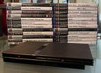 Playstation 2 | 24 games | 3 controllers | 2 memorycards, Gebruikt, 2 spelers, Eén computer, Vanaf 7 jaar