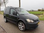 Volkswagen Caddy 2.0 TDI 4Motion Leder/Airco/Alu velgen, Auto's, Euro 5, Gebruikt, Zwart, 4 cilinders