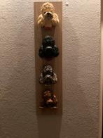 Retro poedels wanddecoratie, Antiek en Kunst, Ophalen of Verzenden