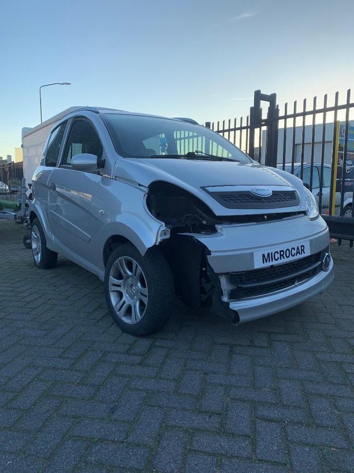 Microcar M.Go 1 met lichte voorschade 45km Brommobiel, Diversen, Brommobielen en Scootmobielen, Gebruikt, Microcar, 46 km of meer