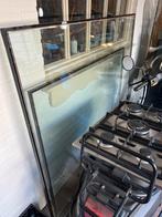 Dubbelglas 125,5 x 114,5, Ophalen, Gevelraam of Ruit, Gebruikt, 80 tot 120 cm