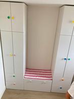 Ikea kinder kledingkast wit, Ophalen, Gebruikt, Kast, 105 cm of meer