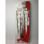 # 2 x Cobra Art Company olieverf op linnen schilderij, Antiek en Kunst, Ophalen