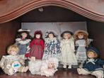 Prachtige Porceleinen Poppen. 8 stuks.PROMENADE  collection, Ophalen of Verzenden, Zo goed als nieuw, Pop