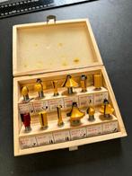 Freesbeitel Set - Bovenfrees, Doe-het-zelf en Verbouw, Gereedschap | Freesmachines, Ophalen, Gebruikt, Bovenfrees