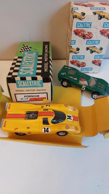 Scalextric Porsche 917 C-46 met Spaanse Doos beschikbaar voor biedingen