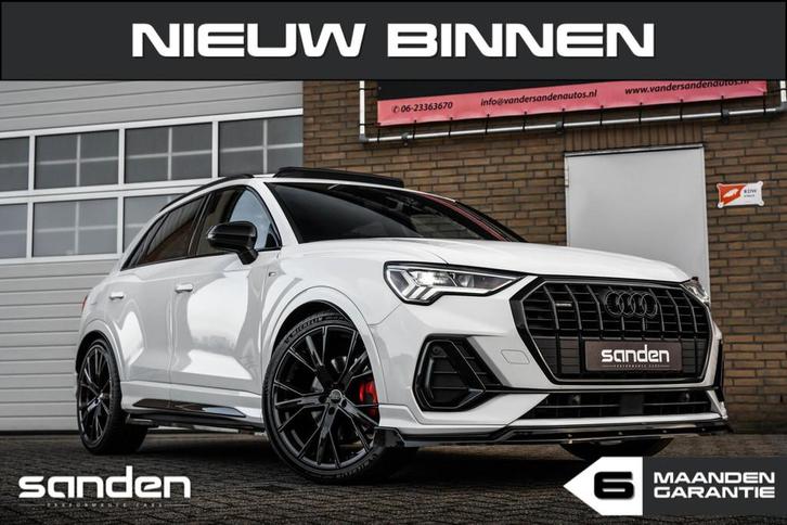 Audi Q3 40 TFSI quattro ProLine S|335pk|Pano|Maxton|Diffuser, Auto's, Audi, Bedrijf, Te koop, Q3, 4x4, ABS, Achteruitrijcamera