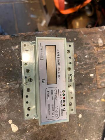  Digitale 3-fase kWh-meter – DT65/188 – 3x230/400V beschikbaar voor biedingen