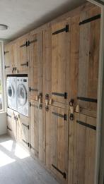 Wandkast bijkeuken wasmachine ombouw op maat, Huis en Inrichting, Ophalen of Verzenden, Zo goed als nieuw