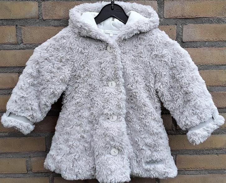 jasje, vestje teddyfleece,merk GYMP, lichtgrijs,maat 92, Kinderen en Baby's, Kinderkleding | Maat 92, Zo goed als nieuw, Meisje