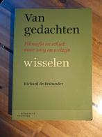 Van gedachten wisselen - Filosofie voor zorg en welzijn, Ophalen of Verzenden, Zo goed als nieuw, HBO