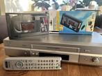 Sony SLV-SE740E VCR + Hama VHS-C/VHS-adapter – ZGAN, Ophalen, Vhs, Zo goed als nieuw, Origineel