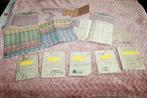 5 distributie stamkaarten en bonnen, Verzamelen, Militaria | Tweede Wereldoorlog, Nederland, Ophalen of Verzenden