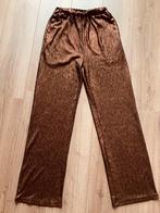 Mooie bruine feestelijke broek, Guts&Gutso, mt xs, Ophalen, Zo goed als nieuw, Maat 34 (XS) of kleiner, Lang