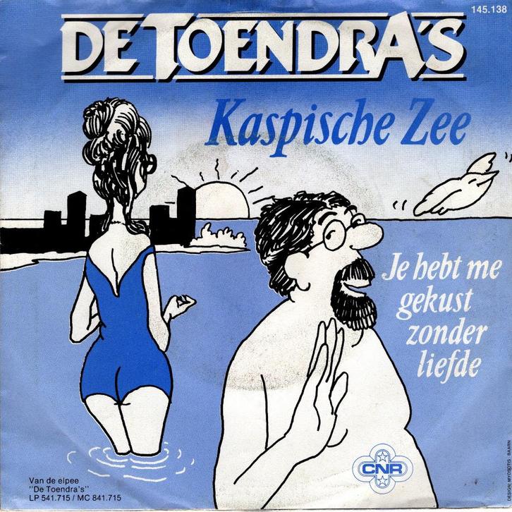 De Toendra's - Kaspische zee, Cd's en Dvd's, Vinyl Singles, Gebruikt, Single, Nederlandstalig, 7 inch, Ophalen of Verzenden
