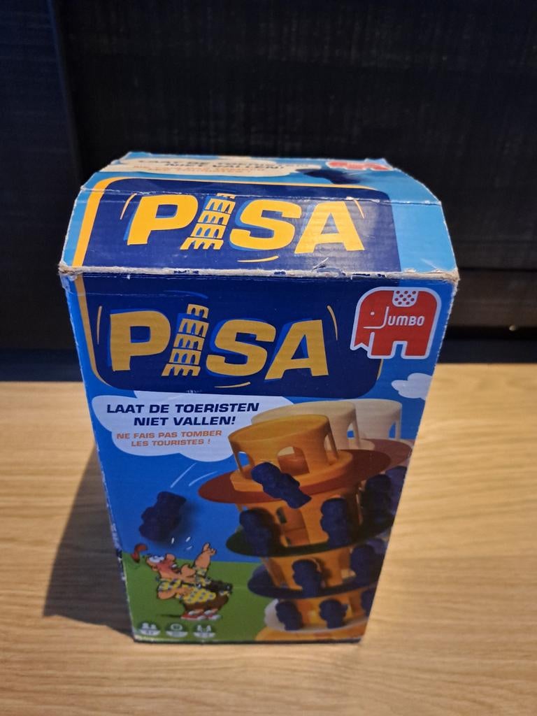 Toren van Pisa spel (Jumbo), Hobby en Vrije tijd, Gezelschapsspellen | Overige, Ophalen of Verzenden