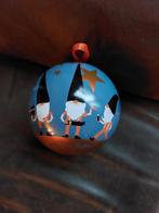 Kerstbal metaal, Ophalen of Verzenden, Zo goed als nieuw