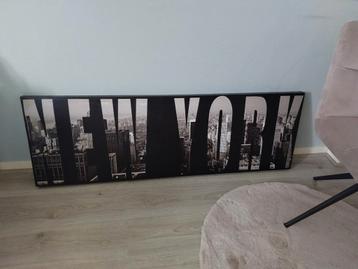 Canvas schilderij New York 140 x 46 cm beschikbaar voor biedingen
