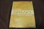 Suzuki GR650 1983/1984 motorcycle service manual GR 650 X, Ophalen of Verzenden, Suzuki