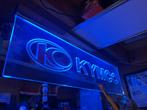kymco reclame bord verlicht, Verzamelen, Merken en Reclamevoorwerpen, Ophalen of Verzenden, Zo goed als nieuw, Reclamebord