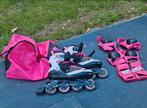 Skeelers incl bescherming mt 32 tm 36 roze, Ophalen of Verzenden, Zo goed als nieuw, Bescherming, Overige merken