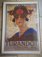 Puccini opera Turandot Poster Ingelijst muziek liefhebber, Ophalen of Verzenden, Zo goed als nieuw, Muziek, Met lijst