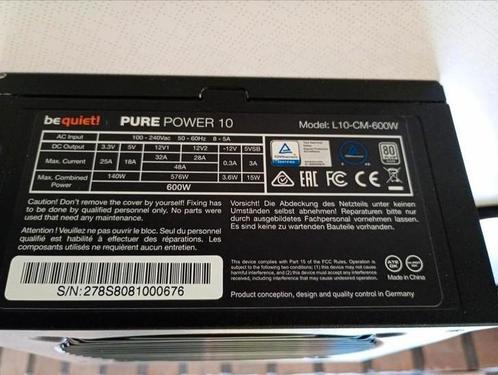 Be squiet pure power 10  (z.g.a.n), Computers en Software, Computerkoelers, Nieuw, Luchtkoeling, Ophalen of Verzenden