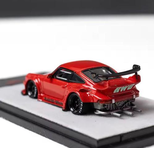 QDan 1/64 Porsche 930 RWB 1 of 299, Hobby en Vrije tijd, Modelauto's | Overige schalen, Nieuw, Verzenden