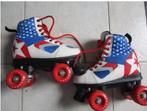 KINDER ROLSCHAATSEN maat 33/34 met AMERIKAANSE VLAG, Verzenden, Gebruikt, Kinderen