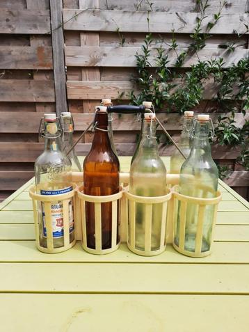Flessenmand Frans Brocante Vintage beschikbaar voor biedingen