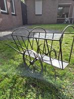 Ijzeren krantenbak, Ophalen, Gebruikt