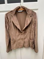Helena Hart velours jasje maat M, Maat 38/40 (M), Bruin, Zo goed als nieuw, Jasje