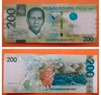 Philippines 200 Piso 2020 P-226 Unc, Postzegels en Munten, Bankbiljetten | Azië, Los biljet, Zuidoost-Azië, Verzenden