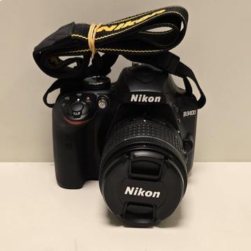 Nikon D3400 | Lens 18-55mm (836104) beschikbaar voor biedingen
