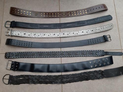 7 x exclusieve riem / centuur van leer, Kleding | Dames, Riemen en Ceinturen, Nieuw, 100 cm of meer, Echt leder, Ophalen of Verzenden