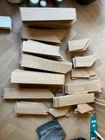 Lamelparket invisible gelakt eiken, Doe-het-zelf en Verbouw, Hout en Planken, Ophalen, Eiken, Zo goed als nieuw, Plank