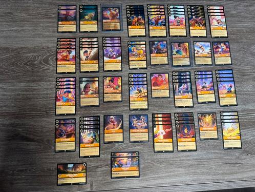 Disney Lorcana bijna complete set Shimmering skies met extra, Hobby en Vrije tijd, Verzamelkaartspellen | Overige, Nieuw, Meerdere kaarten