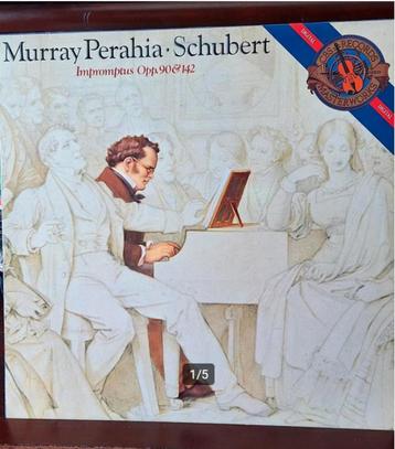 Murray Perahia – Schubert Impromptus + gratis LP beschikbaar voor biedingen