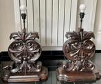 2 x Prachtige • HOFFZ • Landelijke • brocante • Lampen, Huis en Inrichting, Lampen | Tafellampen, Ophalen of Verzenden, Zo goed als nieuw