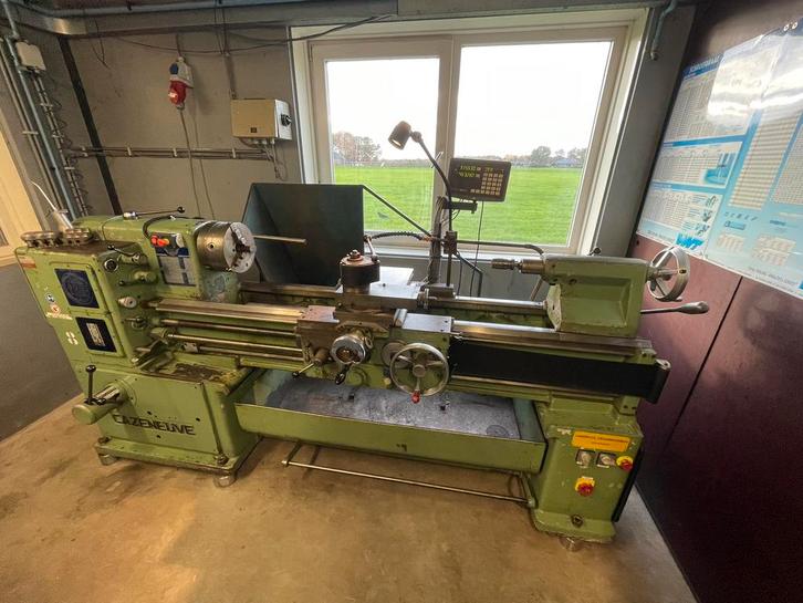 Cazeneuve HB 575 conventionele metaal draaibank machine, Doe-het-zelf en Verbouw, Draaibanken, Zo goed als nieuw, Metaaldraaibank
