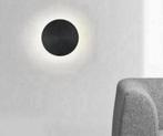 Creatieve Wandlamp wand lamp LED zwart cirkel rond 30 cm, Nieuw, Ophalen of Verzenden, H, H