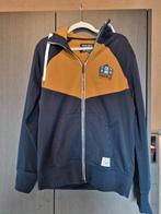 Herenvest blauw met oker Jack&Jones, Ophalen of Verzenden, Gedragen, Blauw
