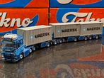 Tekno - Scania Next Gen P. Visser LZV, Hobby en Vrije tijd, Modelauto's | 1:50, Ophalen of Verzenden, Zo goed als nieuw, Bus of Vrachtwagen