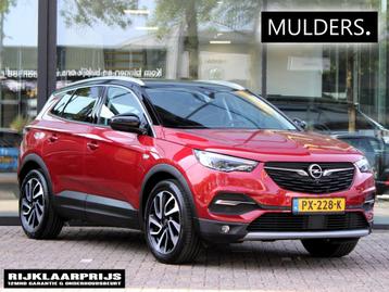 Opel Grandland X 1.2 Turbo Ultimate | Navi / Leder / Stoelko beschikbaar voor biedingen