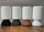 Lamp met fitting e27, 25 tot 50 cm, Verzenden, Zwart, Rond
