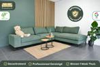 Refurbished Montel Hoekbank Monza Forest Green, Huis en Inrichting, Banken | Bankstellen, -, -, Hoekbank, 300 cm of meer