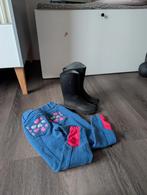 Laarzen maat 27 + rijbroek maat 104 roze met blauw, Dieren en Toebehoren, Ophalen of Verzenden, Zo goed als nieuw, Dressuur