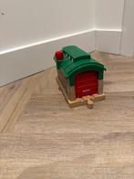 ZGAN Brio houten trein garage roldeuren set 33574 speelgoed, Kinderen en Baby's, Ophalen of Verzenden, Zo goed als nieuw