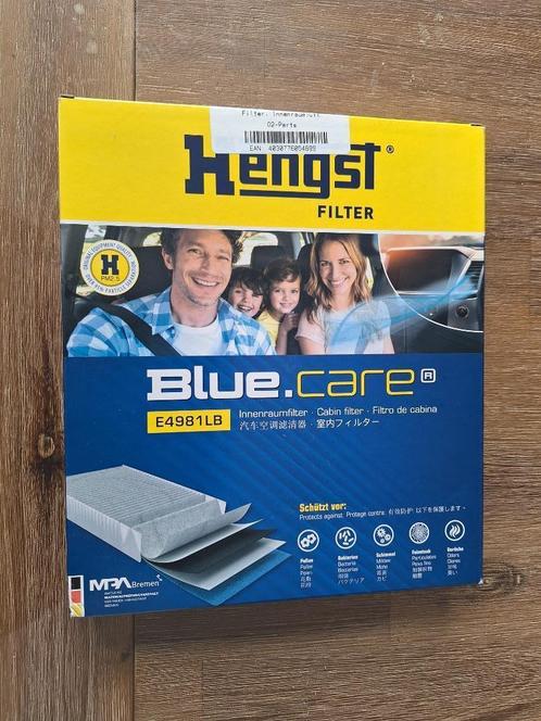 Filter, binnenlucht HENGST FILTER E4981LB biofunctioneel., Auto-onderdelen, Filters, Audi, Seat, Volkswagen, Skoda, Nieuw, Ophalen of Verzenden